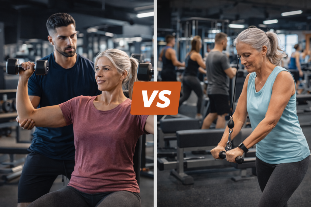 Personal vs gimnasio